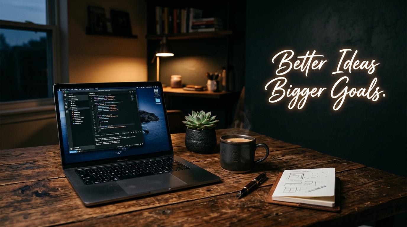 Building for a Better Tomorrow - Better Ideas Bigger Goals